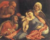 Madonna and Child with Saints - 洛伦佐·洛图